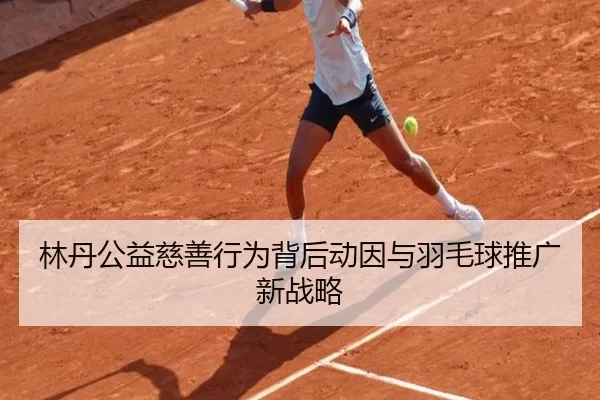 林丹公益慈善行为背后动因与羽毛球推广新战略